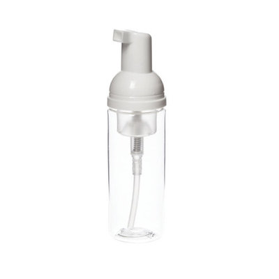 3 Clear Plastic Foamer Bottle Pump Mini Travel Size Soap Dispenser Craft 50 ML