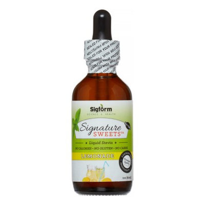 Sigform Stevia Drops, Lemonade, 2 Oz