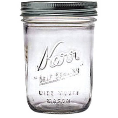 Hearthmark Llc Jarden Home Kerr Widemouth-Pint Jar, 12-Pack