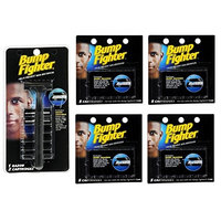 Bump Fighter Refill Razor w/ 2 Cartridges + Bump Fighter Refill Cartridge Blades - 5 ea. (Pack of 4) + FREE Schick Slim Twin ST for Sensitive Skin