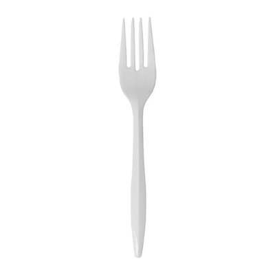 WNA Comet Plastic Forks Newport Fork White