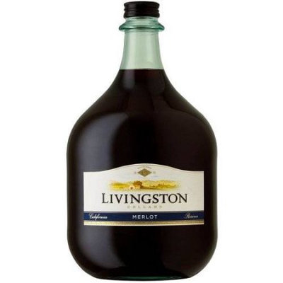 Livingston Cellars Merlot Wine, 3 L