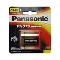 Panasonic CR-P2PA/1B Photo Power CR-P2 Lithium Battery, 1 Pack (G