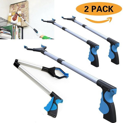 Procellatech 2 Pack - Reacher Grabber Pick up Tool, 32