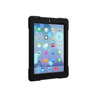 The Joy Factory aXtion Bold Water-Resistant Rugged Shockproof Case for iPad 2/3/4, Built-In Screen Protector Red/Black (CWA103)