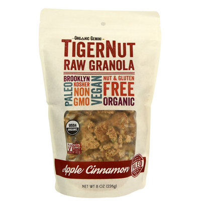 Organic Gemini TigerNut Granola Apple Cinnamon -- 8 oz