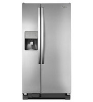 Whirlpool WRS322FDAM: 22 cu. ft. Side-by-Side Refrigerator with LED Lighting