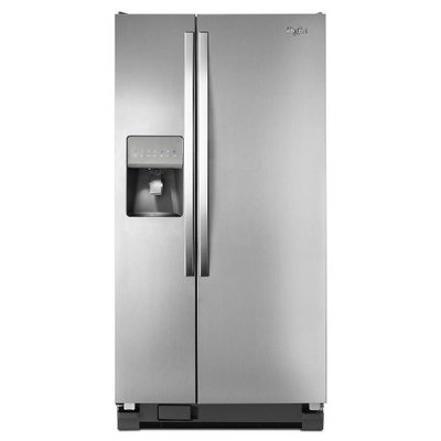 Whirlpool WRS322FDAM: 22 cu. ft. Side-by-Side Refrigerator with LED Lighting