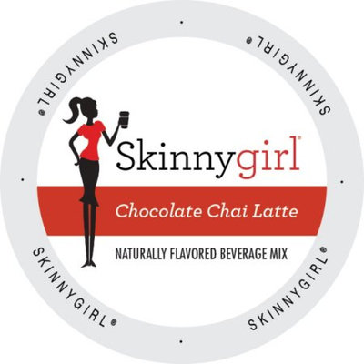 Single Cup Coffee Skinnygirl Indulgent Beverages Chocolate Chai Latte Single Serve Cup Portion Pack for Keurig K-Cup Brewers