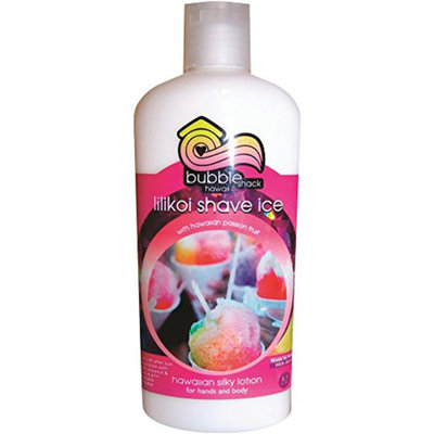 Hawaii Bubble Shack Kukui Body Lotion Lilikoi Shave Ice 2 Bottles