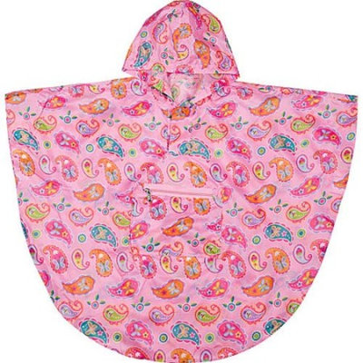 Olive Kids Paisley Poncho, 4-7