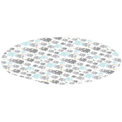 Kushies CleanMat Splash Mat White Elephants