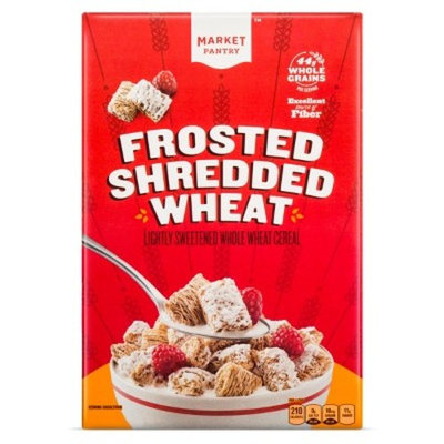 Cereal Frosted Shredded Wheat 18 oz - Market Pantryâ¢
