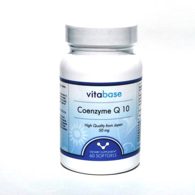 CoQ10 - 60 Softgels (50 mg) by Vitabase