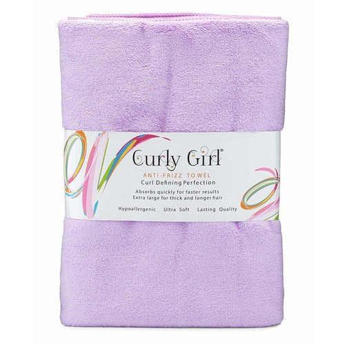 Curly Girl, Curly Hair Towel, Large Microfiber 22" x 39", Super