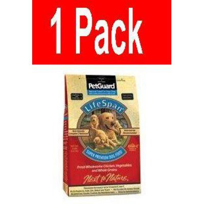 Petguard Lifespan Dry Dog Food Chicken Chicken 4 Lb