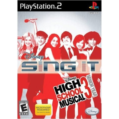 Sony Disney Sing It: High School Musical 3 - Senior Year (PlayStation 2) Brand New And Sealed!
