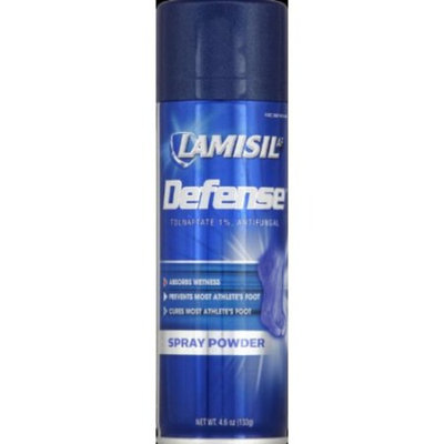 2 Pack Lamisil AF Defense Spray Powder - Prevents Most Athlete's Foot 4.6oz Each