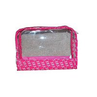 Bare Minerals XOX Jet Set Charms Clear Plastic Cosmetic Bag