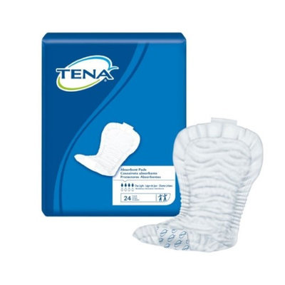 TENA(R) Light Bladder Control Pads, Day Light Absorbency, White, Pack Of 24