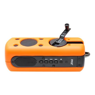 Pyle Audio Pyle PWPBT75OR SoundBox Splash 2 Bluetooth Rugged and Splash-Proof Speaker Syste