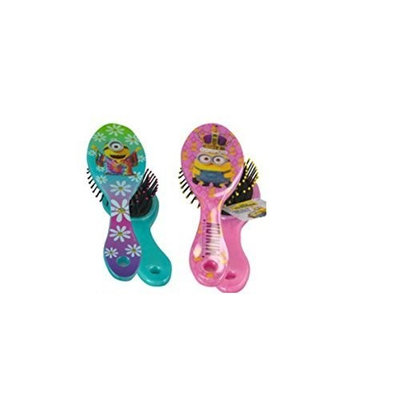 Minions Hair Brush x 2 (1 Blue 1 Pink) by Despicable Me