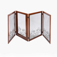 Cricket 4-Panel Convertible Dog Gate with 1 Walk-Through Panel, 32