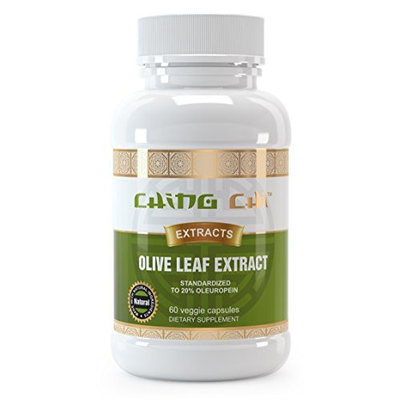 Olive Leaf Extract | 2 Month Supply | Standardized To 20% Oleuropein For Super Strength | Non-Gmo | 60 Veggie Capsules