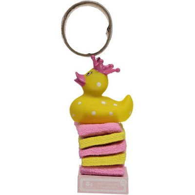 Baby Girl Rubber Duck with Washcloth Set, Pink