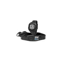 Pyle PSWGP405BK GPS Watch with Heart Rate Navigation Speed & Distance - Black