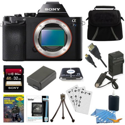 Sony Alpha A7S 12MP Mirrorless Digital Camera Body