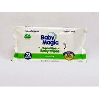 Us Nonwovens Baby Magic Sensitive Unscented Baby Wipes (72-count)