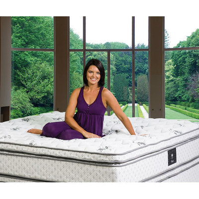 Wolf Tranquility Euro Top Wrapped Coil with Visco Foam Mattress