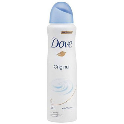 (12 PACK) DOVE Dry Spray Antiperspirant 48 hours, (Original) 5oz : Beauty