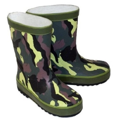 Kids Infant Child CAMOUFLAGE Funky wellies Wi10 UK7