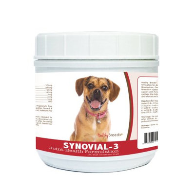 Healthy Breeds 840235121091 Puggle Synovial-3 Joint Health Formulation - 120 Count