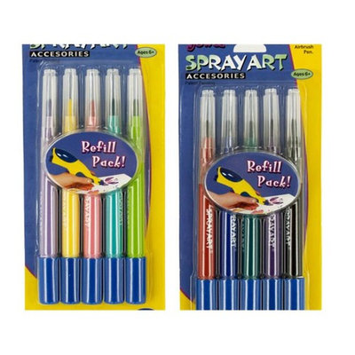 Spray Art Airbrush Pen Refill Cartridges