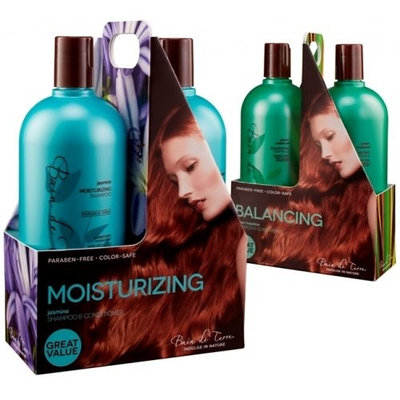 Bain De Terre Jasmine Shampoo and Conditioner Liter Duo Set 33.8oz