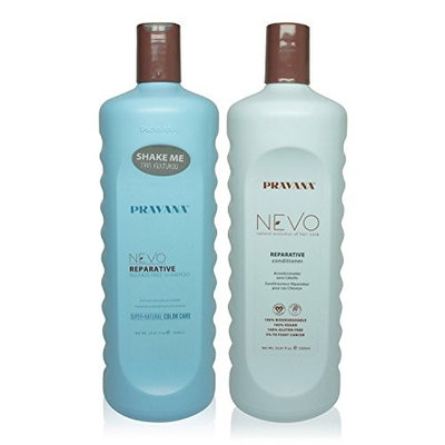 Pravana NEVO Repairative Shampoo and Conditioner 33.8 oz Combo Pack