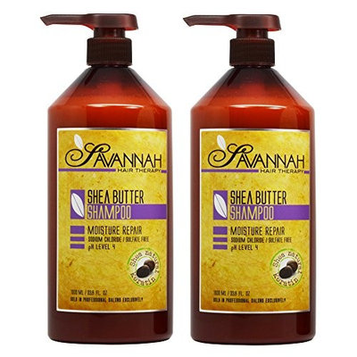Savannah Shea Butter Shampoo 33.8oz / 1000ml