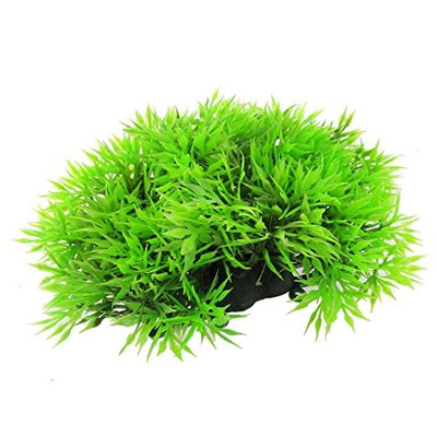 SODIAL(R) Fish Tank Emulational Underwater Plant Grass, Green