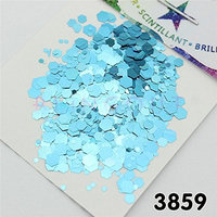 3934 Sky Blue Series Nail Body Eye Shadow Craft Iridescent Cosmetic
