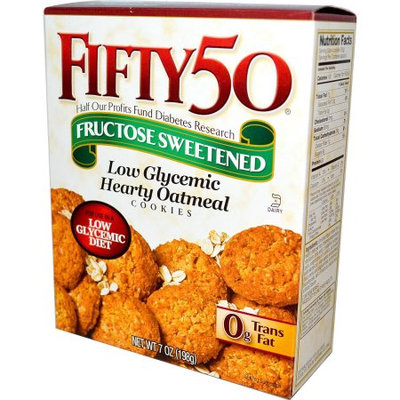 Fifty-50 Oatmeal Cookies, 7 OZ (Pack of 2)