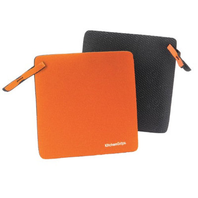 Kitchen Grips Pot Grabber & Trivet 2 Piece Set, Orange