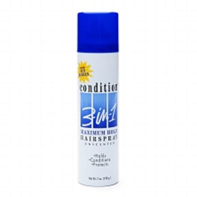 Condition 3-in-1 Extra Hold Hair Spray, Aerosol Unscented
