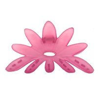 Caravan Large Daisy Flower Hair Claw In Matt Colors To Match All