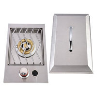 Sunstone Drop-In Single Side 8-in Electronic Ignition Outdoor Burner 1SSB-NG