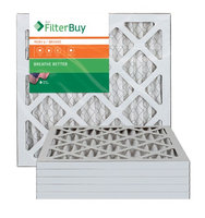 10x16x1 AFB Bronze MERV 6 Pleated AC Furnace Air Filter. Filters. 100% produced in the USA. (Pack of 6)