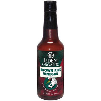 Eden Organic Brown Rice Vinegar, 10 fl oz, (Pack of 6)