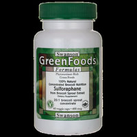 Swanson Sulforaphane from Broccoli 400 mcg 60 Veg Capsules